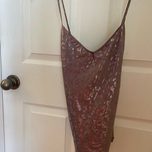 Victoria Secret Cheetah Print Tank Top